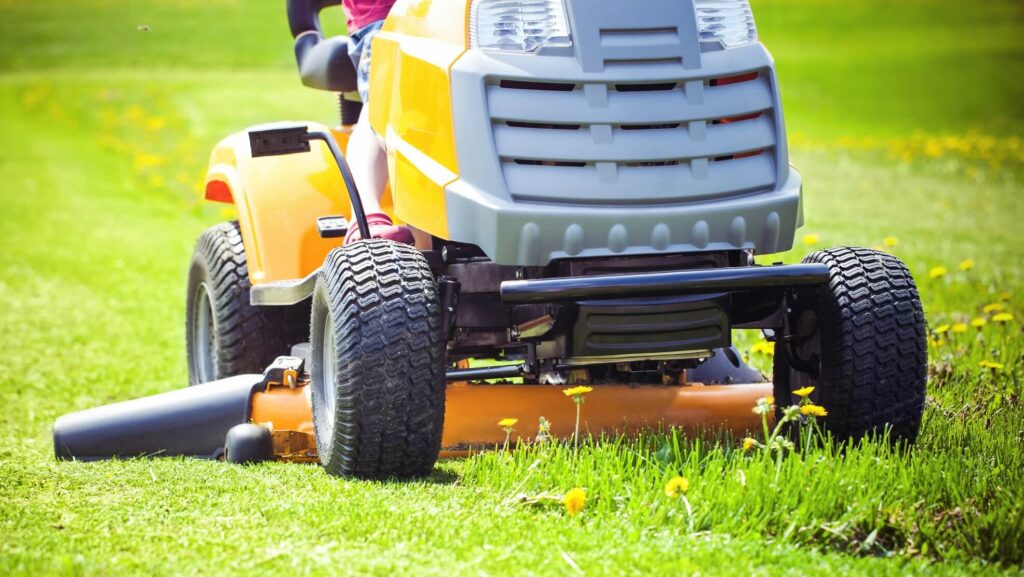 Riding Mower Accident